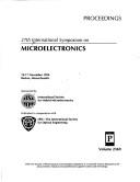 Cover of: 27th International Symposium on Microelectronics: 15-17 November 1994, Boston, Massachusetts