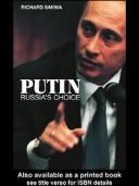 Cover of: Putin by Sakwa, Richard.