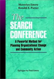 Cover of: The search conference by Merrelyn Emery