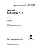 Cover of: Infrared technology XVI: 11-13 July 1990, San Diego, California