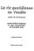 Cover of: La vie quotidienne en Vendée avant la Révolution