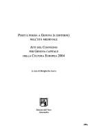 Poeti e poesia a Genova (e dintorni) nell'età medievale by Margherita Lecco