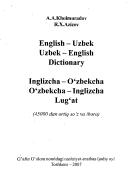 Cover of: English-Uzbek, Uzbek-English Dictionary = by A. Xolmuradov, A. Xolmuradov