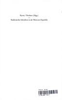 Cover of: Schriften der Ernst-Toller-Gesellschaft, Bd. 5: Realistisches Schreiben in der Weimarer Republik