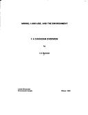 Mining, land use, and the environment by I. B. Marshall