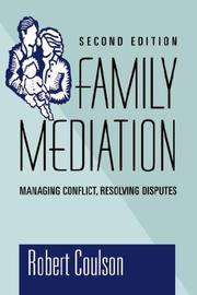 Cover of: Family mediation