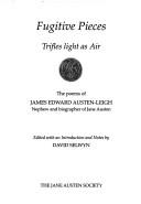 Cover of: Fugitive pieces: trifles light as air