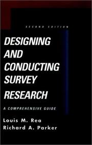 Cover of: Designing and conducting survey research: a comprehensive guide