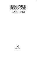 Cover of: Labilità by Domenico Starnone