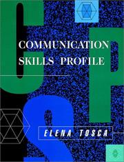 Cover of: Communication Skills Profile