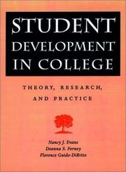 Cover of: Student development in college: theory, research, and practice