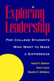 Cover of: Exploring leadership by Susan R. Komives