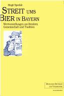 Cover of: Streit ums Bier in Bayern by Birgit Speckle