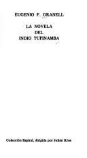 Cover of: La novela del indio Tupinamba
