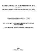Cover of: Forschungen in Ephesos, veröffentlicht vom Österreichischen Archaeologischen Institute by Österreichisches Archäologisches Institut, Vienna