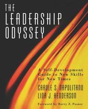 The leadership odyssey by Carole S. Napolitano, Lida J. Henderson