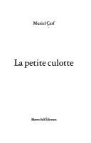 Cover of: La petite culotte