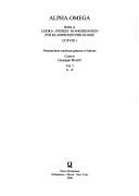 Cover of: Nomenclator metricus graecus et latinus by curavit Giuseppe Morelli ; adiuvantibus Lucio Cristante ... [et al.].