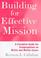 Cover of: Building for effective mission
