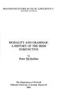 Modality and grammar by Peter McQuillan