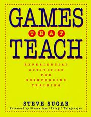 Cover of: Games that teach | Steve Sugar