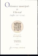 Cover of: Ordenances municipals de Vila-real , segles XIV-XVIII by edició a cura de Vicent Gil Vicent.