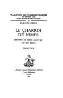 Cover of: Charroi De Nimes by Fabienne Gegou