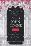 Cover of: The Anniversaries and the Epicedes and obsequies by John Donne