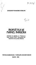 Cover of: Biopoética de Manuel Bandeiro