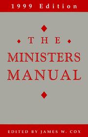 Cover of: The Ministers Manual: 1999 (Serial)