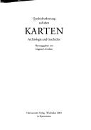 Cover of: Geschichtsdeutung auf alten Karten: Arch aologie und Geschichte