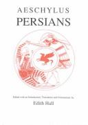 Cover of: Persians | Aeschylus