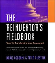 Cover of: The Reinventor's Fieldbook by David Osborne, Peter Plastrik