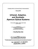 Cover of: Infrared, adaptive, and synthetic aperture optical systems