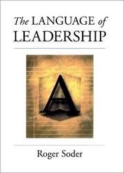 Cover of: The Language of Leadership by Roger Soder