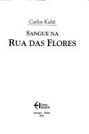 Cover of: Sangue na Rua das Flores