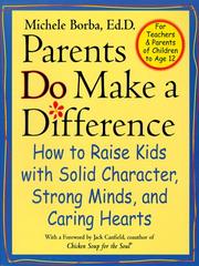 Parents Do Make a Difference by Michele Borba