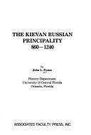 Cover of: Kievan Russian Principality