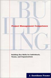 Cover of: Project Management Competence by J. Davidson Frame, J. Davidson Frame