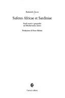 Cover of: Sufetes Africae et Sardiniae: studi storici e geografici sul Mediterraneo antico