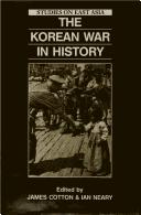 Cover of: The Korean warin history by edited by James Cotton and Ian Neary.