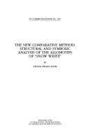 Cover of: The new comparative method by Steven Swann Jones