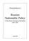 Cover of: Russian nationality policy in the western provinces of the Empire