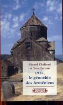 Cover of: 1915, le génocide des arméniens by Gérard Chaliand