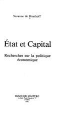 Cover of: État et capital: recherches sur la politique économique
