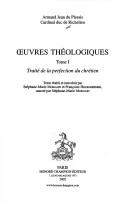 Cover of: Oeuvres théologiques