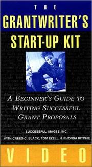 Grantwriters Startup Kit the Beginners by Successful Imag