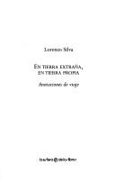 Cover of: En tierra extraña, en tierra propia by Lorenzo Silva, Lorenzo Silva