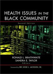 Cover of: Health Issues in the Black Community (Public Health/Vulnerable Populations) by 