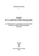 Cover of: Rome et la révolution française by Gérard Pelletier